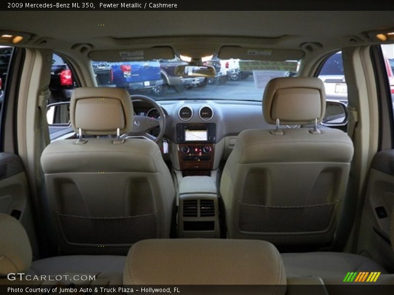 Pewter Metallic / Cashmere 2009 Mercedes-Benz ML 350