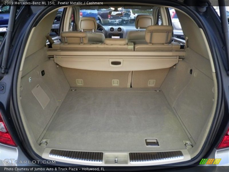 Pewter Metallic / Cashmere 2009 Mercedes-Benz ML 350