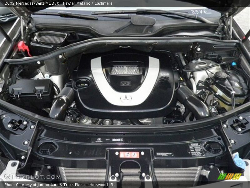 Pewter Metallic / Cashmere 2009 Mercedes-Benz ML 350