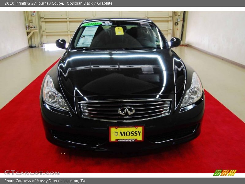 Obsidian Black / Graphite 2010 Infiniti G 37 Journey Coupe