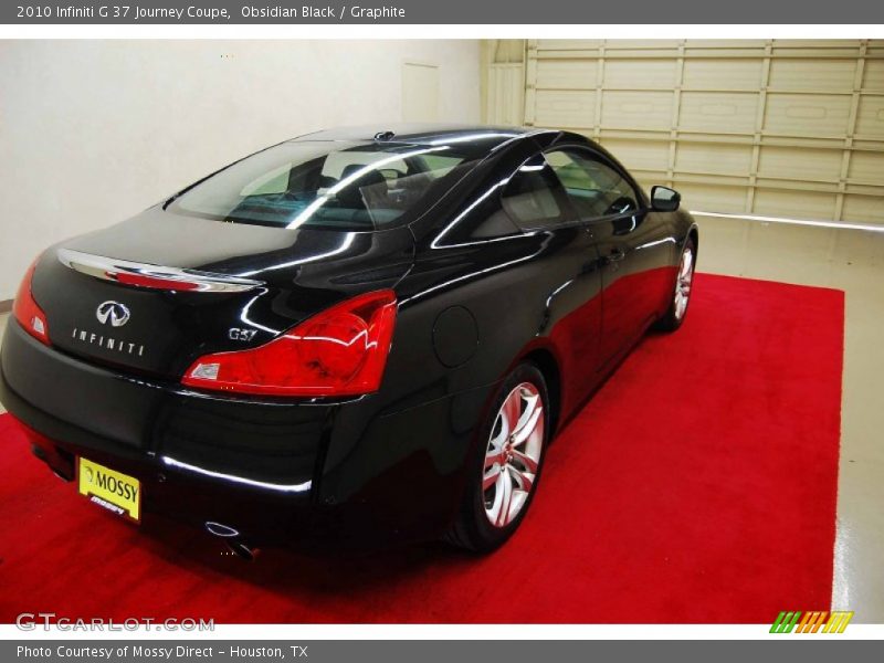 Obsidian Black / Graphite 2010 Infiniti G 37 Journey Coupe