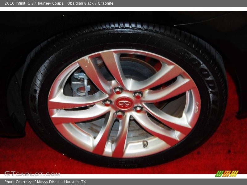 Obsidian Black / Graphite 2010 Infiniti G 37 Journey Coupe