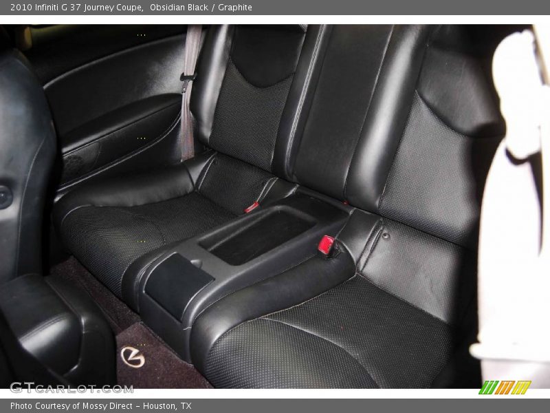 Obsidian Black / Graphite 2010 Infiniti G 37 Journey Coupe