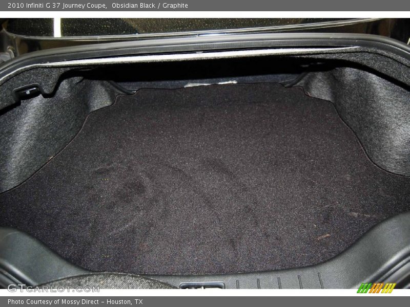 Obsidian Black / Graphite 2010 Infiniti G 37 Journey Coupe