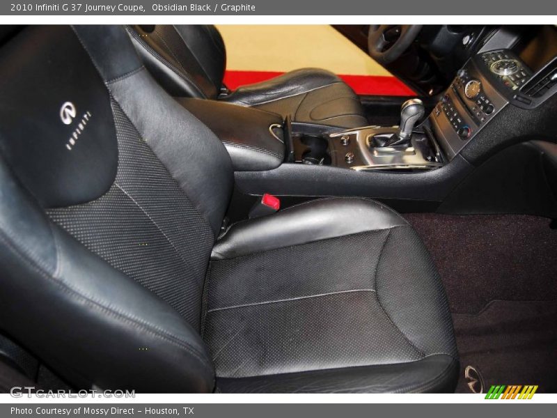 Obsidian Black / Graphite 2010 Infiniti G 37 Journey Coupe