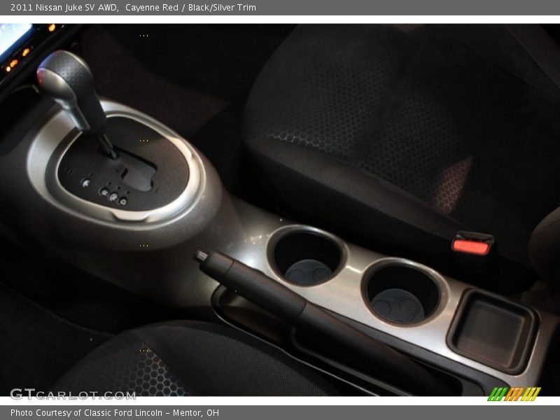 Cayenne Red / Black/Silver Trim 2011 Nissan Juke SV AWD