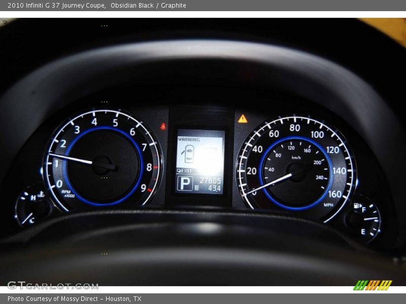 Obsidian Black / Graphite 2010 Infiniti G 37 Journey Coupe