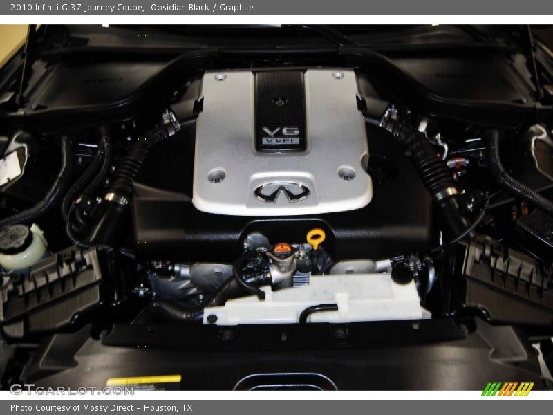 Obsidian Black / Graphite 2010 Infiniti G 37 Journey Coupe