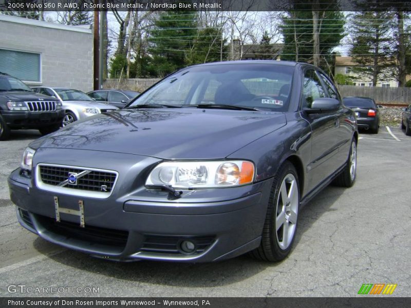 R Sonic Blue Metallic / Nordkap Blue R Metallic 2006 Volvo S60 R AWD