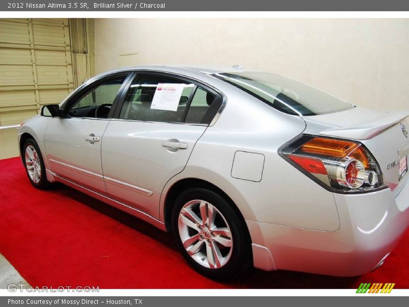 Brilliant Silver / Charcoal 2012 Nissan Altima 3.5 SR