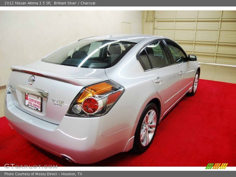 Brilliant Silver / Charcoal 2012 Nissan Altima 3.5 SR