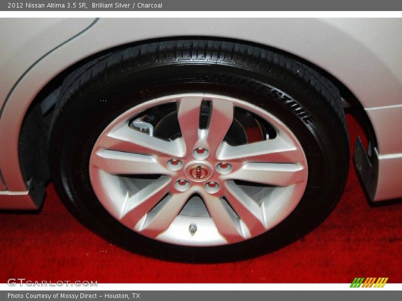 Brilliant Silver / Charcoal 2012 Nissan Altima 3.5 SR