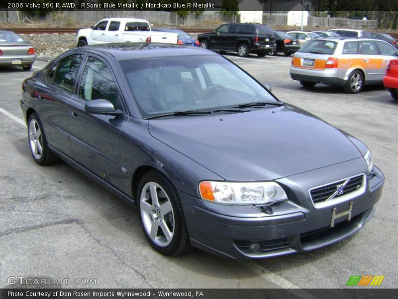 R Sonic Blue Metallic / Nordkap Blue R Metallic 2006 Volvo S60 R AWD