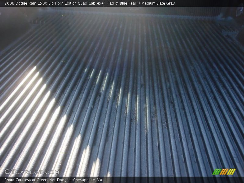 Patriot Blue Pearl / Medium Slate Gray 2008 Dodge Ram 1500 Big Horn Edition Quad Cab 4x4