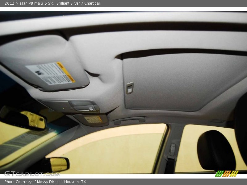 Brilliant Silver / Charcoal 2012 Nissan Altima 3.5 SR