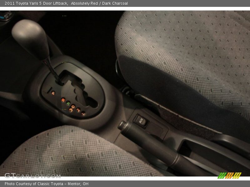 Absolutely Red / Dark Charcoal 2011 Toyota Yaris 5 Door Liftback