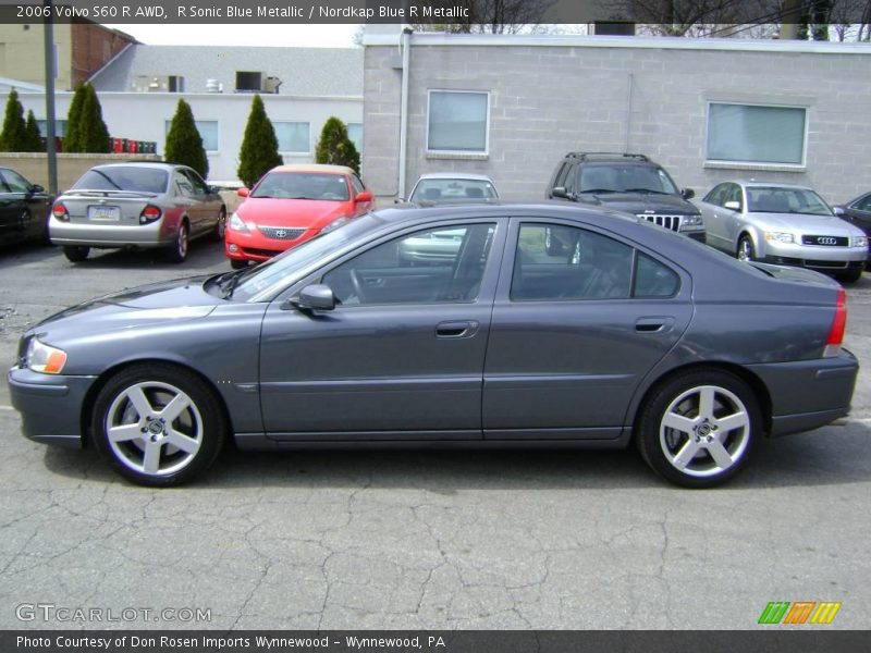 R Sonic Blue Metallic / Nordkap Blue R Metallic 2006 Volvo S60 R AWD
