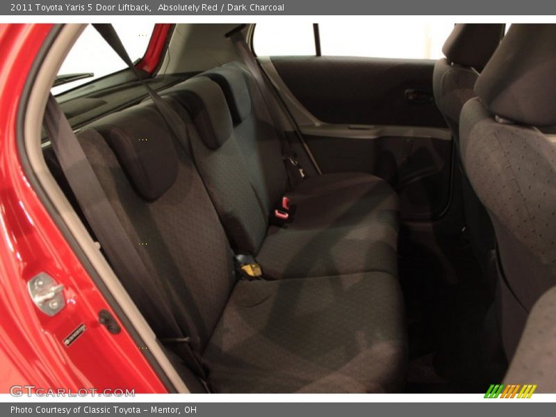 Absolutely Red / Dark Charcoal 2011 Toyota Yaris 5 Door Liftback