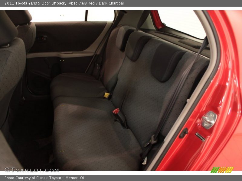 Absolutely Red / Dark Charcoal 2011 Toyota Yaris 5 Door Liftback
