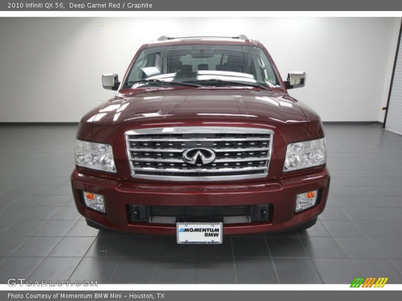Deep Garnet Red / Graphite 2010 Infiniti QX 56