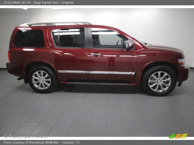 Deep Garnet Red / Graphite 2010 Infiniti QX 56