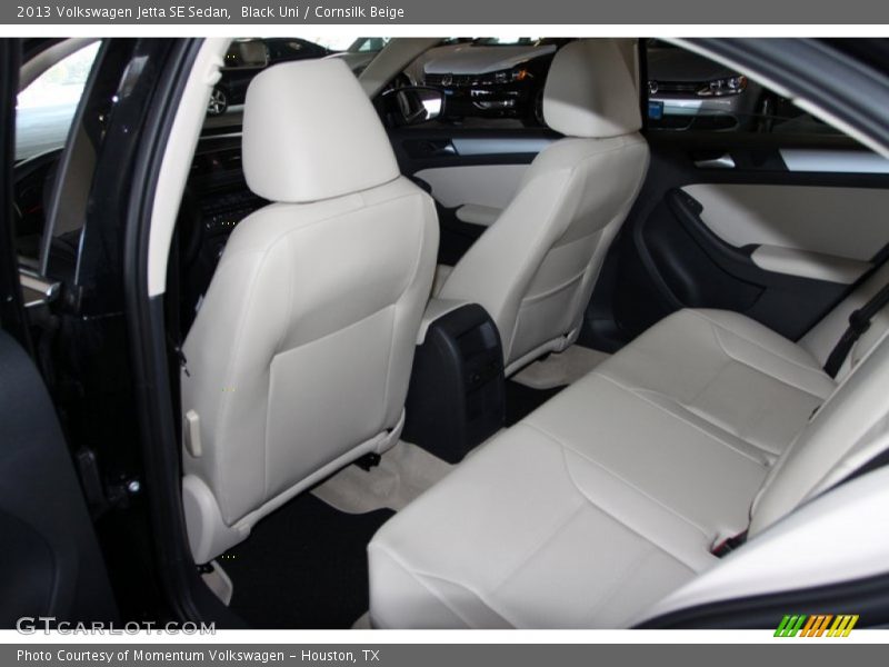 Black Uni / Cornsilk Beige 2013 Volkswagen Jetta SE Sedan