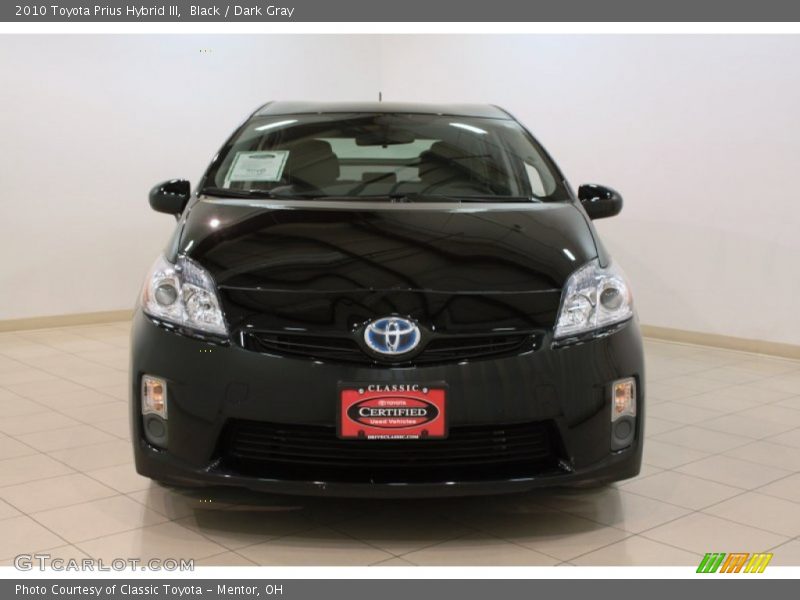 Black / Dark Gray 2010 Toyota Prius Hybrid III
