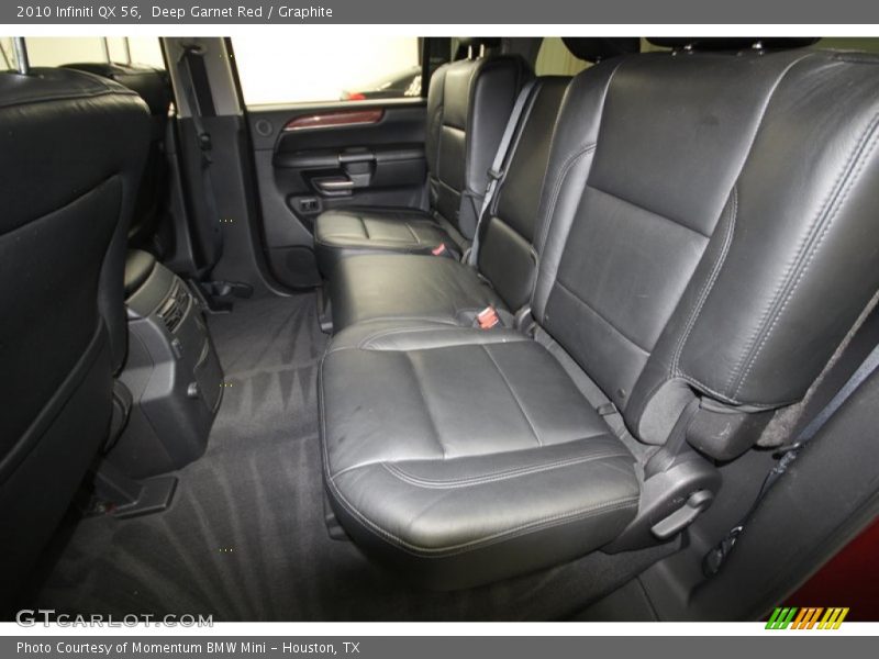 Deep Garnet Red / Graphite 2010 Infiniti QX 56