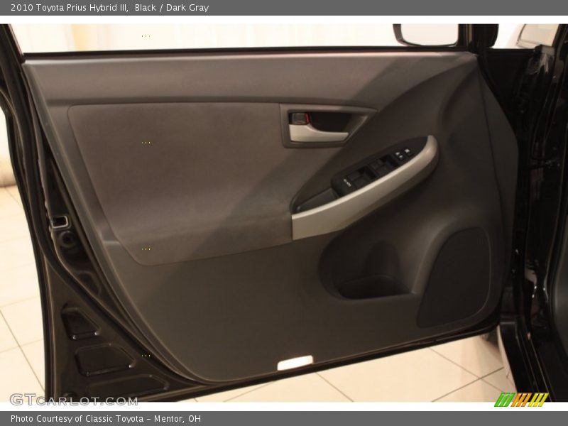 Black / Dark Gray 2010 Toyota Prius Hybrid III