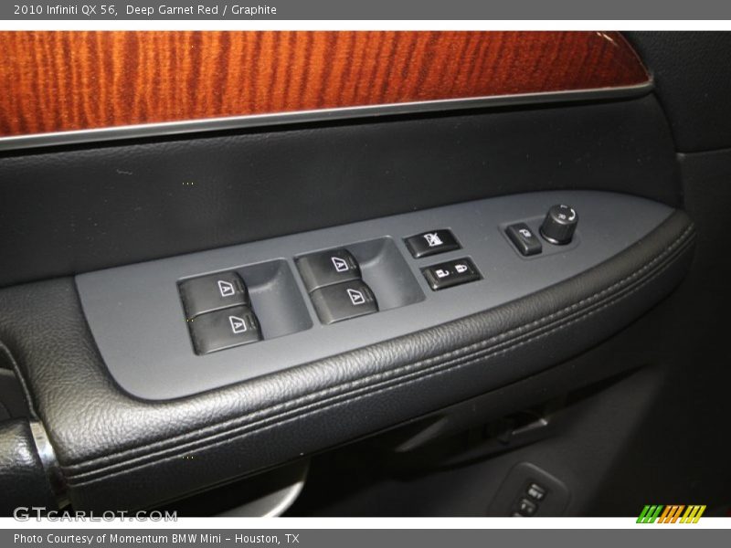Deep Garnet Red / Graphite 2010 Infiniti QX 56