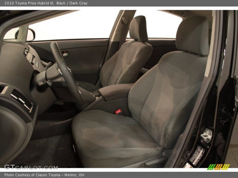 Black / Dark Gray 2010 Toyota Prius Hybrid III