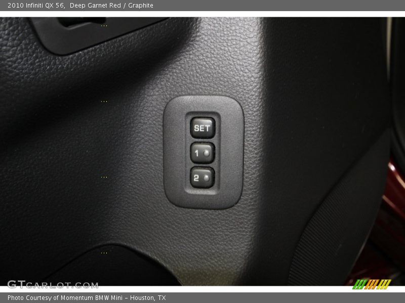 Deep Garnet Red / Graphite 2010 Infiniti QX 56
