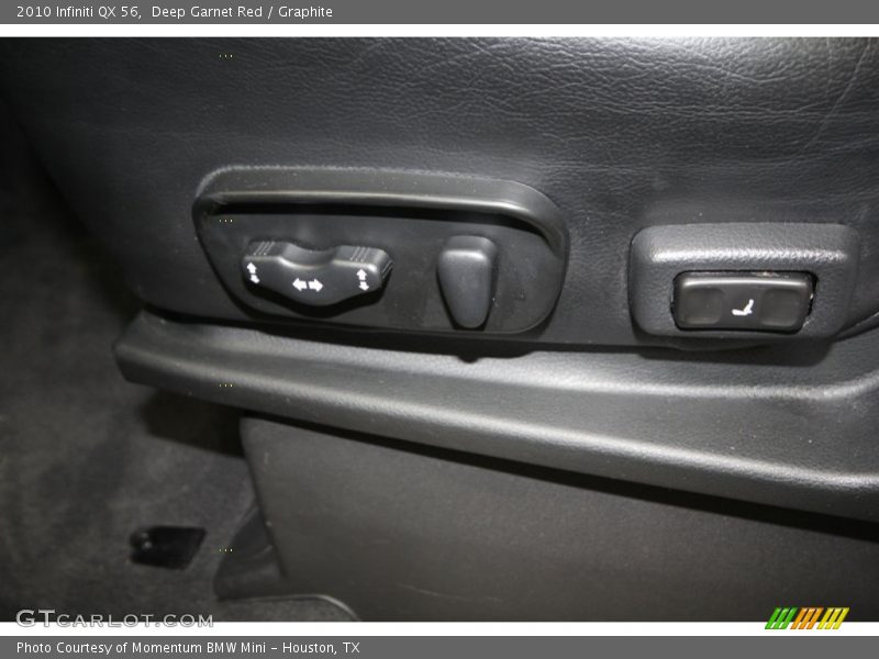 Deep Garnet Red / Graphite 2010 Infiniti QX 56