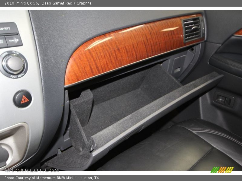 Deep Garnet Red / Graphite 2010 Infiniti QX 56