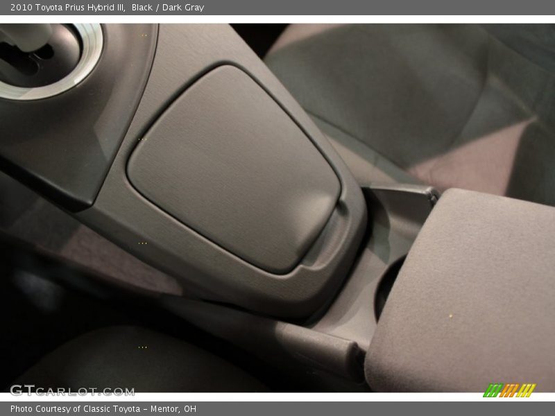 Black / Dark Gray 2010 Toyota Prius Hybrid III