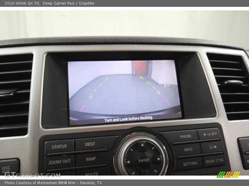 Deep Garnet Red / Graphite 2010 Infiniti QX 56