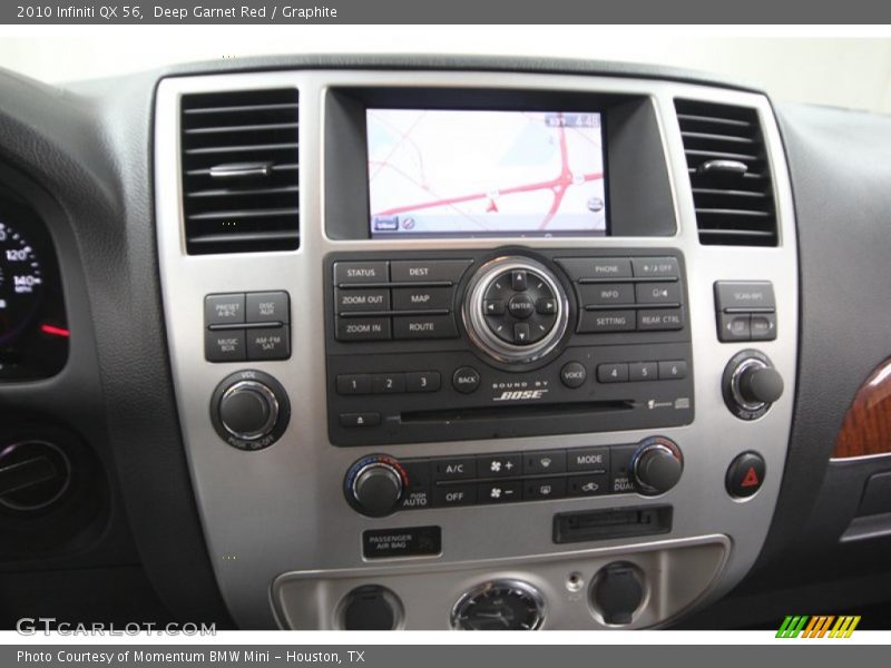 Deep Garnet Red / Graphite 2010 Infiniti QX 56
