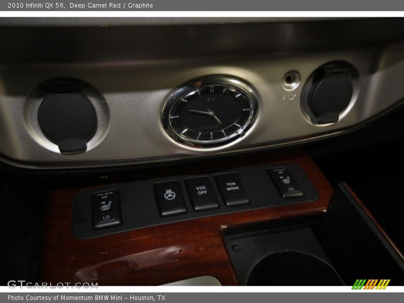 Deep Garnet Red / Graphite 2010 Infiniti QX 56
