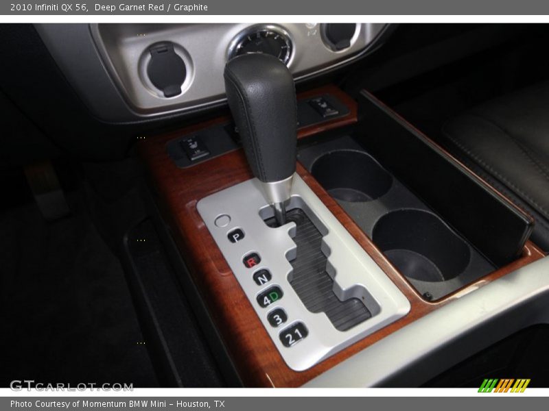 Deep Garnet Red / Graphite 2010 Infiniti QX 56