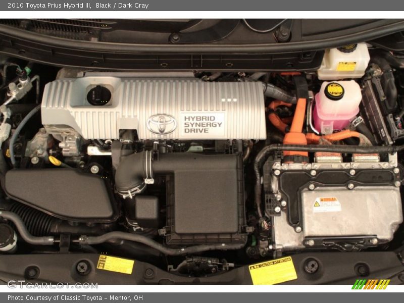 Black / Dark Gray 2010 Toyota Prius Hybrid III