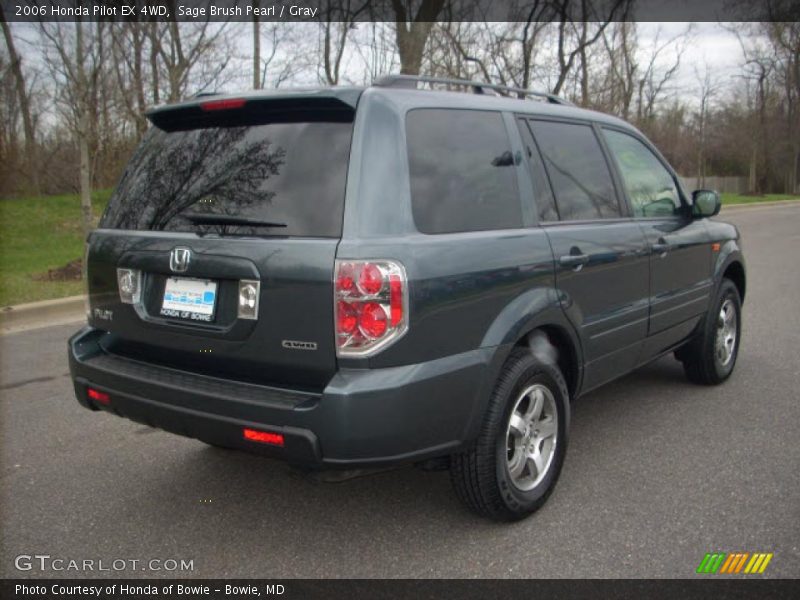 Sage Brush Pearl / Gray 2006 Honda Pilot EX 4WD