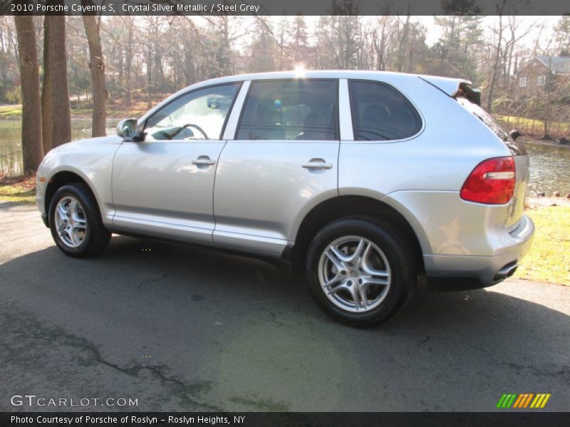 Crystal Silver Metallic / Steel Grey 2010 Porsche Cayenne S