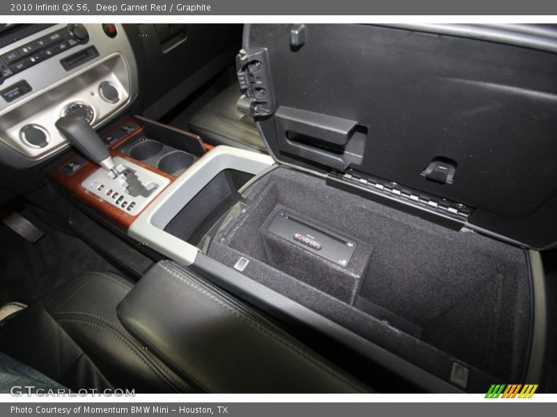 Deep Garnet Red / Graphite 2010 Infiniti QX 56