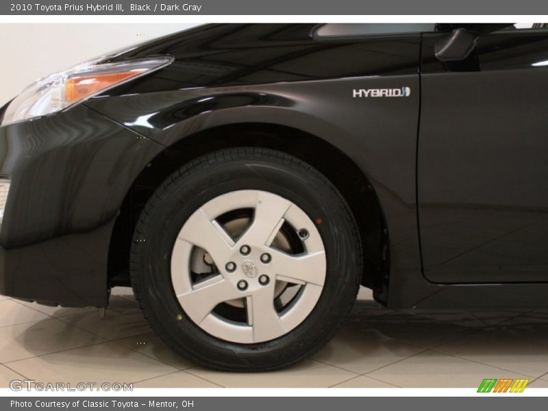 Black / Dark Gray 2010 Toyota Prius Hybrid III