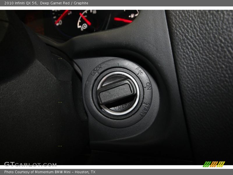Deep Garnet Red / Graphite 2010 Infiniti QX 56