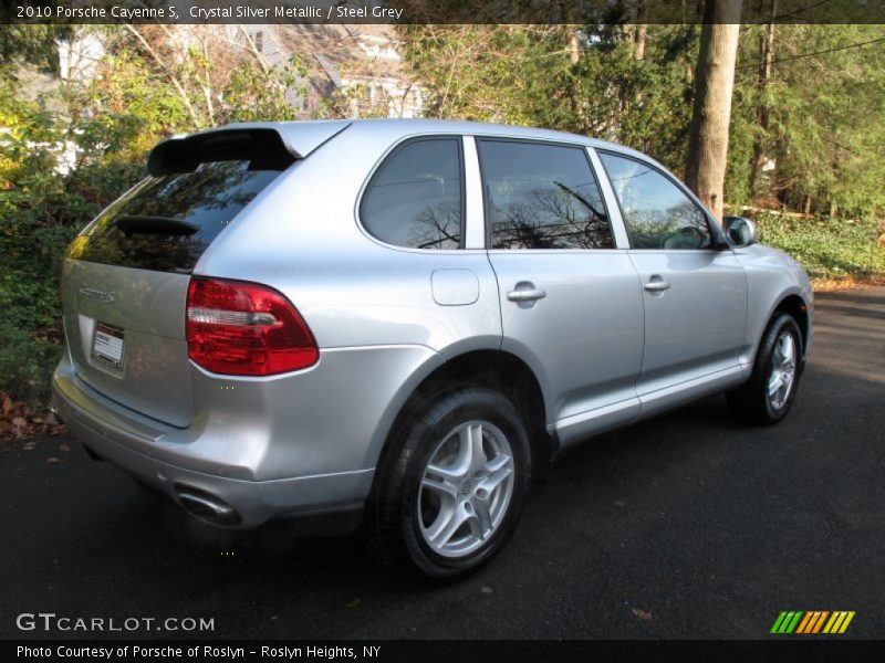 Crystal Silver Metallic / Steel Grey 2010 Porsche Cayenne S