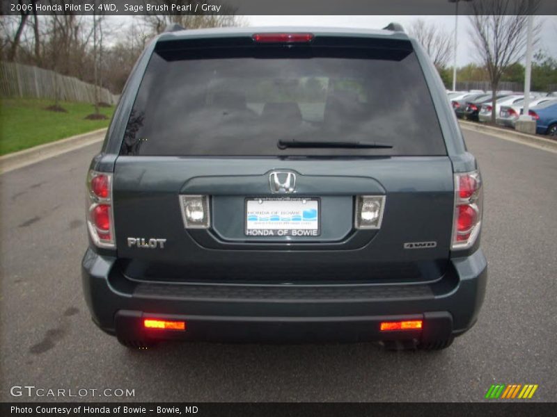 Sage Brush Pearl / Gray 2006 Honda Pilot EX 4WD