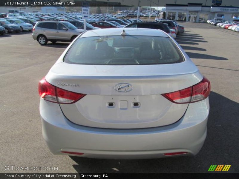 Silver / Gray 2013 Hyundai Elantra GLS
