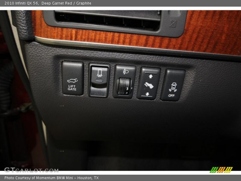 Deep Garnet Red / Graphite 2010 Infiniti QX 56