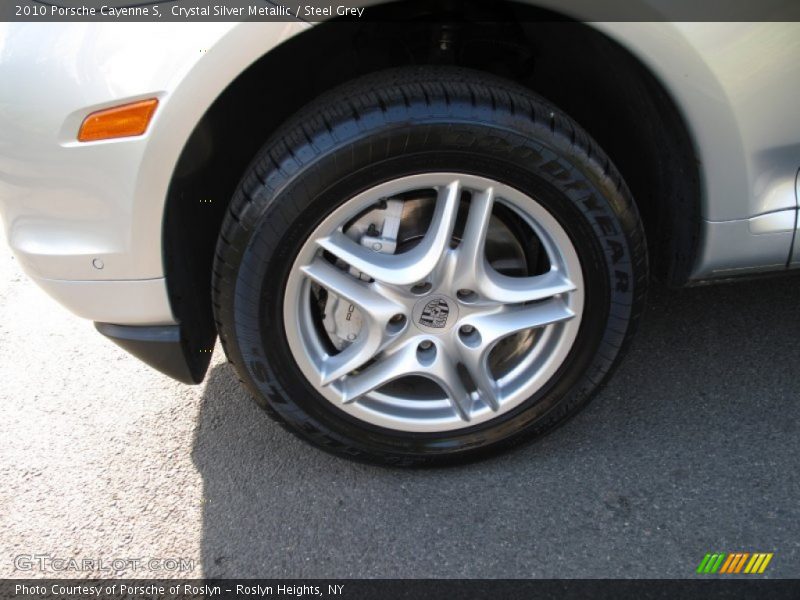 Crystal Silver Metallic / Steel Grey 2010 Porsche Cayenne S